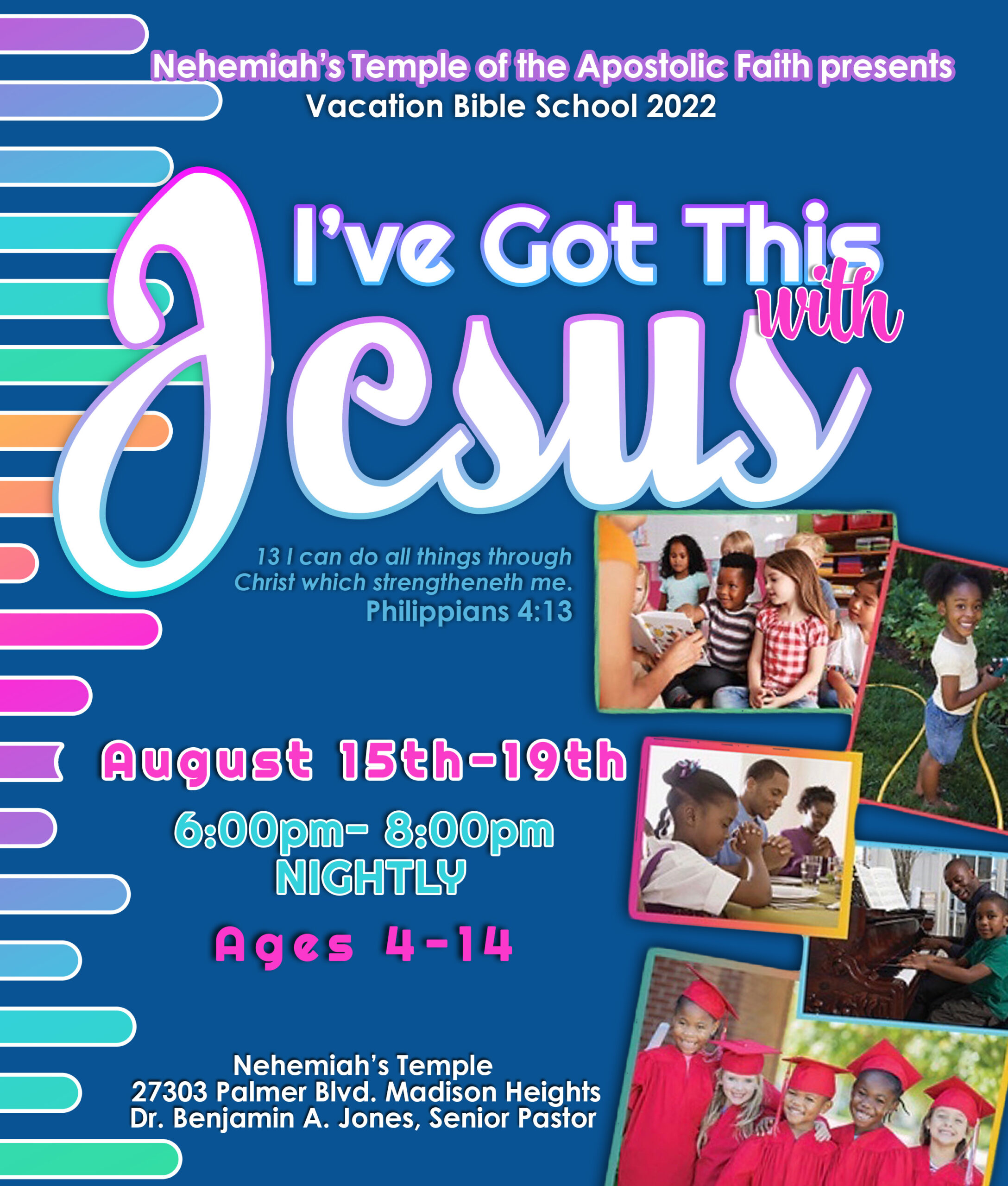 Nehemiah's Temple Vacation Bible School: I've Got This With Jesus ...