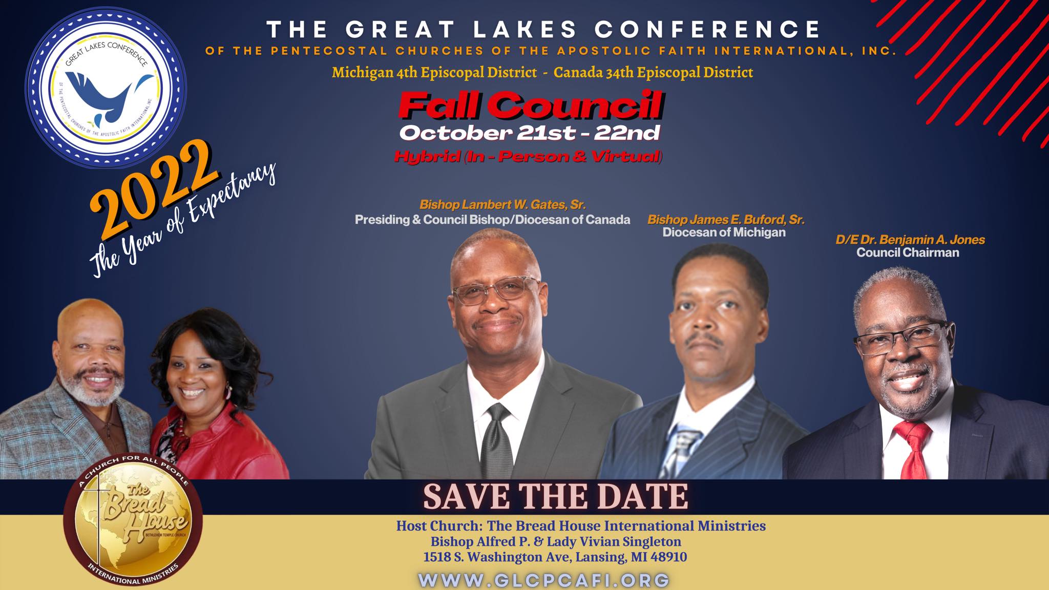 PCAF Great Lakes Conference Fall Council Nehemiah's Temple of the